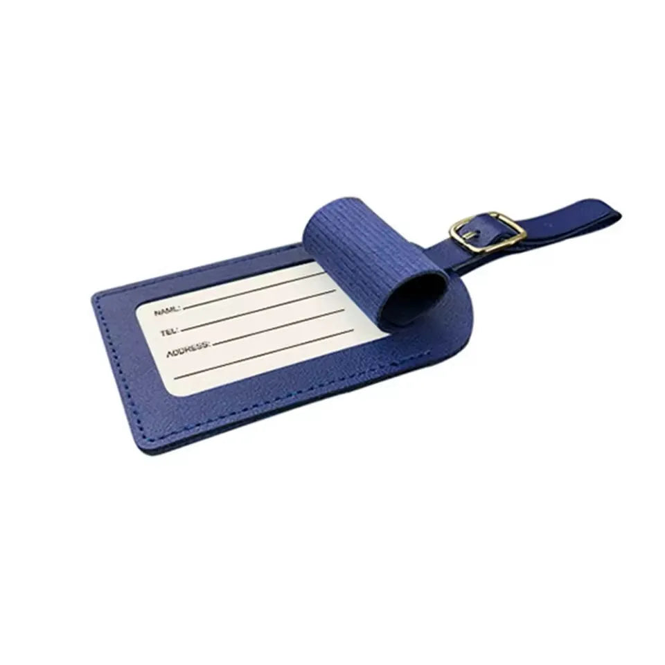 Cute Airplane Travel ID Tag